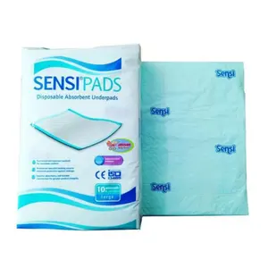 UNDERPAD UPAD PERLAK ANTI BOCOR 60X90 SENSI ISI 10 ALAS PASIEN
