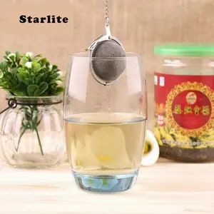 Saringan Teh / Infuser Ball Rempah Stainless Steel Bola