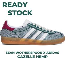 adidas gazelle silver green womens IG2849 adidas Gazelle Indoor Sean Wotherspoon [USED] main image 1
