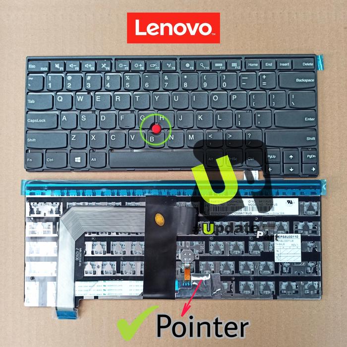 Touche De Clavier Lenovo ThinkPad 13, T460p, T460s, T470p, T470s - AZERTY Noir - Vente à L’unité