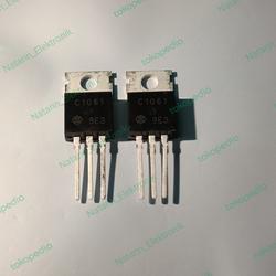 Transistor NPN 2SC1061 National Semiconductor - TO220, Silicio, Nuovo, Made In UK