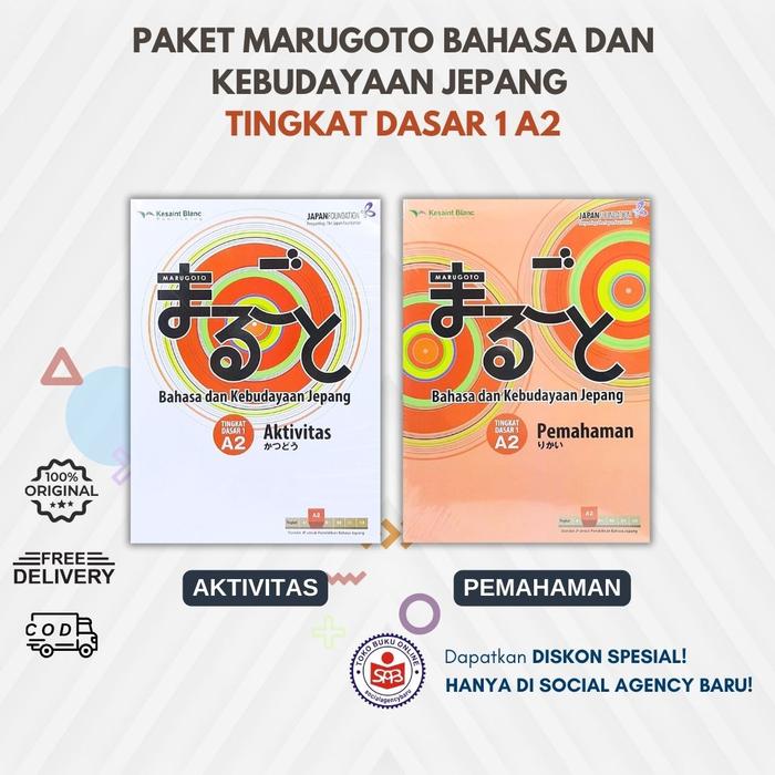 Gambar Paket Marugoto Bahasa dan Kebudayaan Jepang Tingkat Dasar 1 A2 KESAINT dari Social Agency Baru Kota Yogyakarta Tokopedia