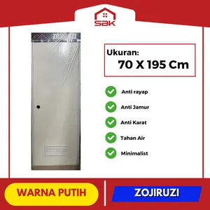 Pintu PVC Kamar Mandi Tebal 70x195 Zojiruzi