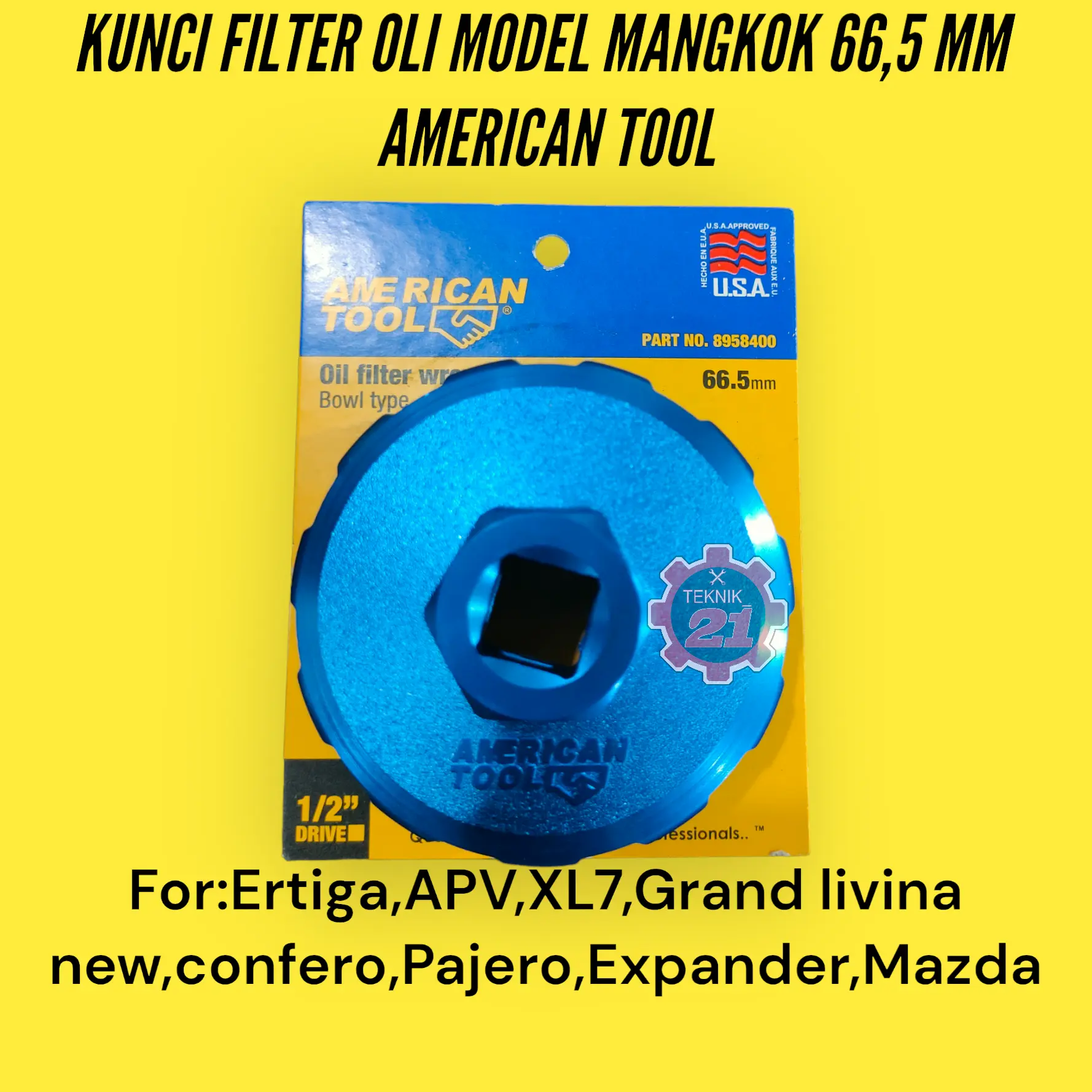 KUNCI FILTER OLI 66.5 KUNCI FILTER ERTIGA AMERICAN TOOL KUNCI FILTER