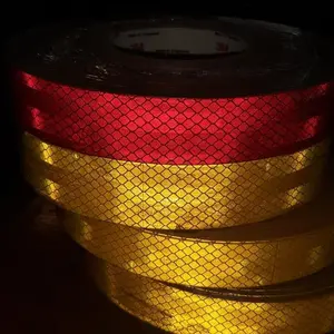 3m stiker Reflektor sarang tawon EGP Kuning/ size 1 in x 5 Mtr