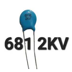 681 2KV capasitor high volt 681j 681k 681m 680 pf 2000v 2.000v 1.6v