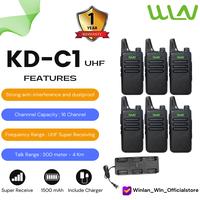 Gambar HT WLN PAKET BUNDLING 6 PCS ( HITAM, MERAH, PUTIH) + CHARGER 6 PORT - Hitam dari WINLAN WLN INDONESIA Kota Administrasi Jakarta Pusat 1 Tokopedia
