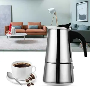 READY! Espresso Coffee Maker Moka Pot Teko Stovetop Filter 100ml Z20