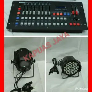 Paket Parled 4 Unit Redsun 54x3W Full Colour + Disco 240 + Moving 30W