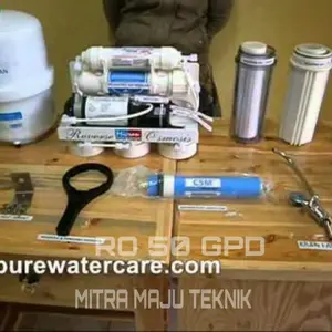 50 Gpd Mesin RO Micron Rever Osmosis Undersink Orizinal