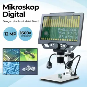 Mikroskop digital 12mp 1600x microskop microscope Pembesar