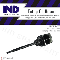 Gambar Tutup-Colokan Oli Mesin-Atas Oring-Seal Hitam New Vario 110 eSP-LED dari IND Onderdil Kota Bandung 1 Tokopedia