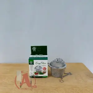 saringan teh stainless tea filter 11 cm Jumbo / Filter Teh