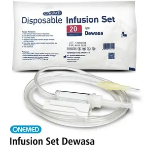disposible infusion set onemed dewasa/infuset onemed dewasa box 50 pcs