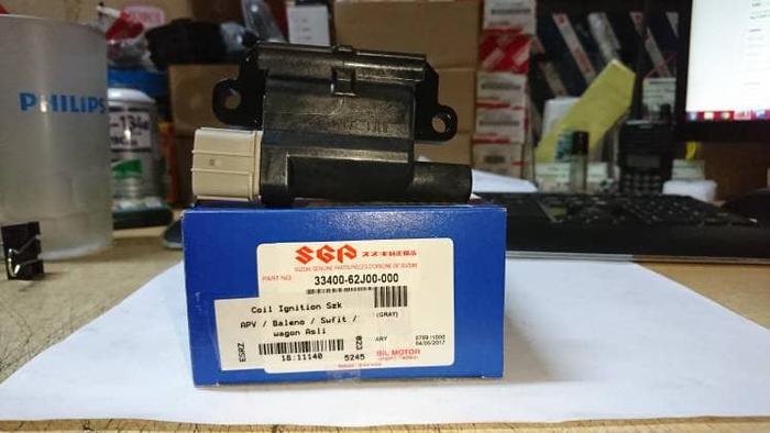 Gambar Coil Ignition Suzuki Futura injeksi asli 33400-62J00-000 (11140) dari Jasutra Motor Kab. Bekasi Tokopedia