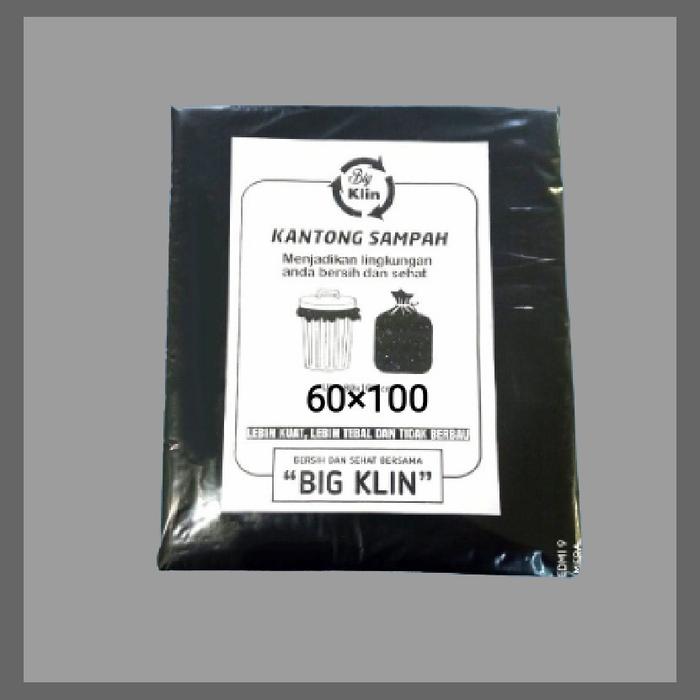 Gambar plastik sampah ukuran 60x100 cm warna hitam tebal 40 micron (10 pcs) dari Ariess star Kota Administrasi Jakarta Pusat Tokopedia