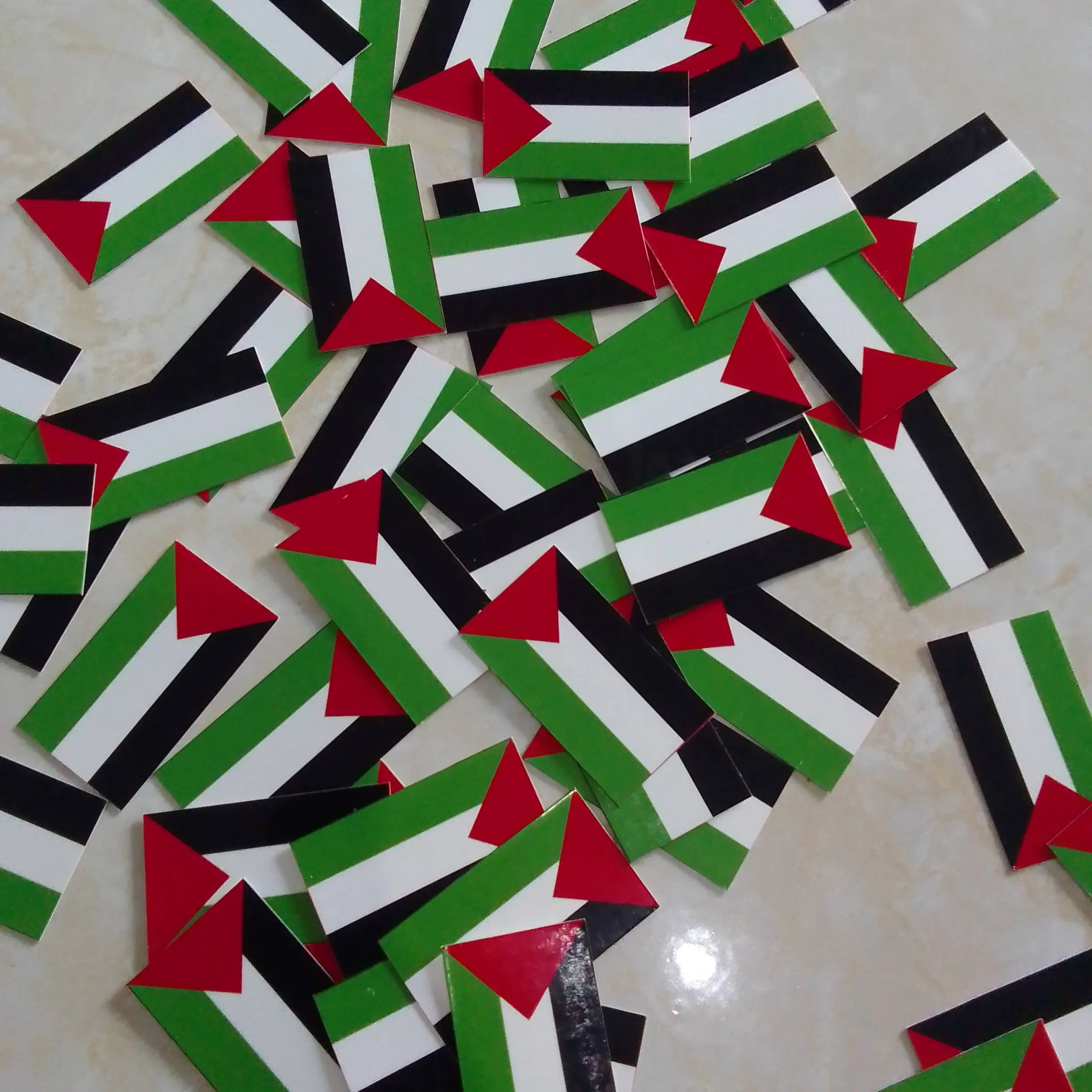 Stiker Pipi Bendera Palestina