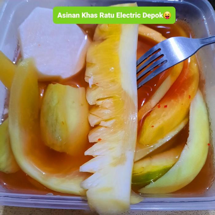 Gambar asinan buah enak banget dari Ratu Electric Kota Depok Tokopedia