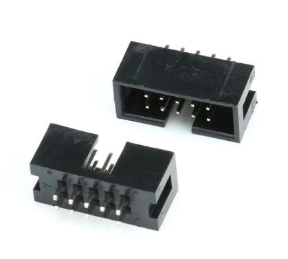 Jual Male Socket 2X5 Pin IDC Box Header - 10P Connector Soket Male ...