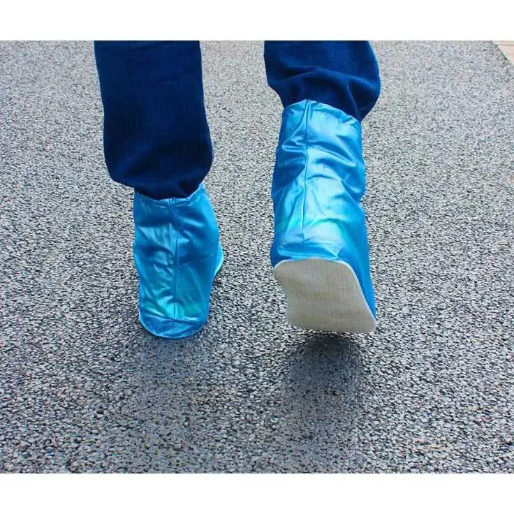 Jas Hujan Pelindung ClSepatu Anti Air Cover Shoes PVC Zipper 1