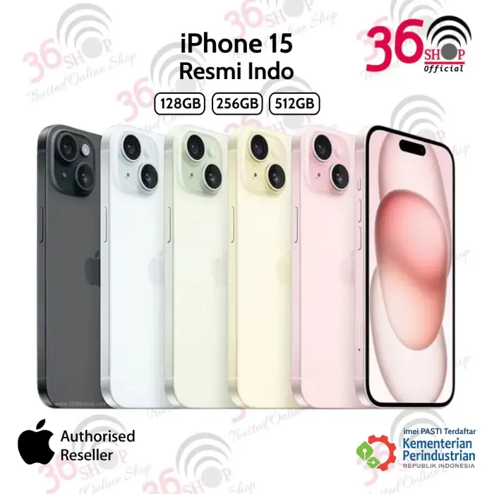 iPhone 15 128GB Promo Garansi Resmi Indonesia
