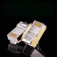Gambar Rj 45, Konektor cat6 (ProffTech). Premium Quality. (BESI EMAS)- 100PCS - 50PCS dari ProffTech Indonesia Kota Administrasi Jakarta Pusat 5 Tokopedia