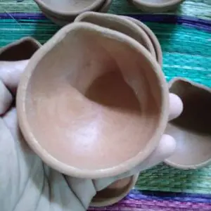 Kowi tanah liat pelebur emas D. 11 cm 10 BIJI