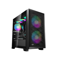 Gambar PCCOOLER C3 D310 ARGB M-ATX CASE Include 3 x Fan 120mm HALO RGB - White dari PCCOOLER Official Store Kota Administrasi Jakarta Pusat 2 Tokopedia