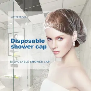 SHOWER CUP PLASTIK TRANSPARAN
