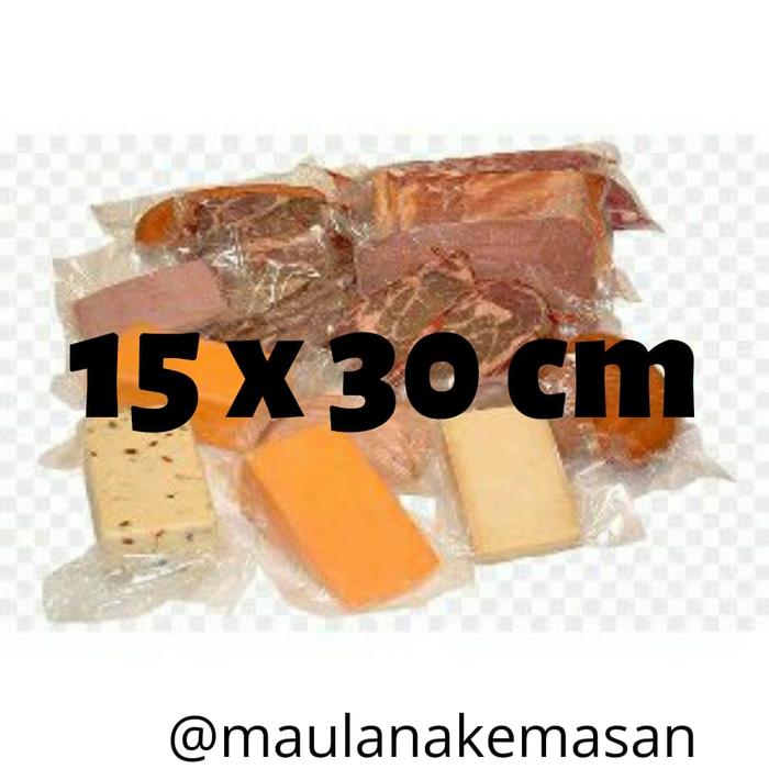 Gambar plastik vakum vacuum bag 15x30 cm 50pcs termurah berkualitas 80mic dari Maulana kemasan Kota Administrasi Jakarta Barat Tokopedia