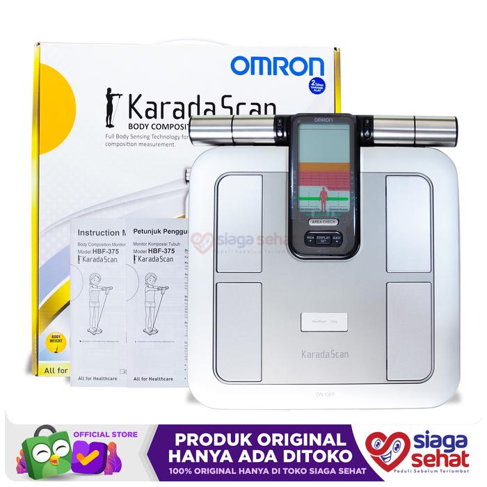 Gambar Omron Karada Scan HBF-375 - Smart Body Composition Monitor dari Siaga Sehat Medical Store Kota Administrasi Jakarta Timur Tokopedia
