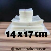 Gambar plastik vakum vacuum bag 14cm x 17cm promo termurah berkualitas 70mic dari Maulana kemasan Kota Administrasi Jakarta Barat 1 Tokopedia