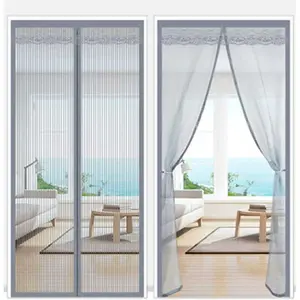 Tirai Pintu Anti Nyamuk Lalat Serangga Kelambu Gorden Kamar Magnet