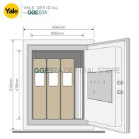 Gambar YALE Brankas Tahan Api YFM/520/FG2 – Brankas Digital Fire Safe / Brankas Uang & Dokumen dari GGEsta Indonesia Kota Administrasi Jakarta Barat 5 Tokopedia