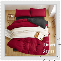 Gambar Duvet dan Sprei Set Lengkap Ukuran 200 cm t40 King Size - by Marvelo - Orange Kuning dari Marvelo Bedding Kab. Sleman 1 Tokopedia