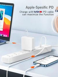 Gambar WEKOI Stop Kontak Extension Power Strip WSC5319 5 Socket 2 USB 1 PD - WSC5319 dari WEKOI Indonesia Kota Tangerang 3 Tokopedia