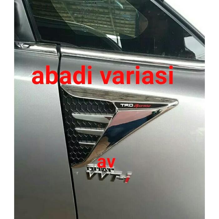Gambar Side Vent TRD Sportivo All New Innova 2016/207/2018 dari ABADI VARIASI Jakarta Pusat Tokopedia