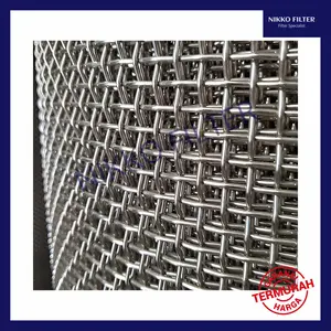 Wiremesh 9 Saringan SS 304 1M / Ayakan Screen Wire Mesh Stainless 9