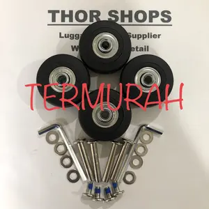 4 pcs roda koper samsonite lojel condotti passport AT navy elle delsey