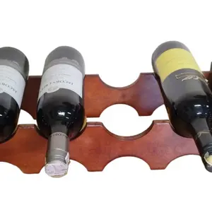 WOW wine bottle holder rack/wooden rack for wine/rak botol for wine Dapur Kayu