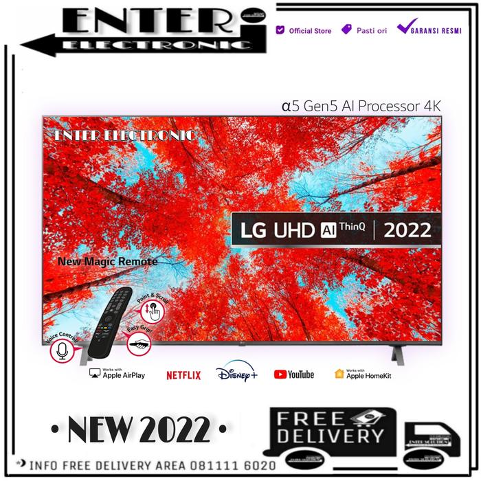 Gambar LG 43UQ9000PSD - LED SMART TV 43 INCH UHD 4K HDR MAGIC REMOTE 43UQ9000 dari Enter Electronic Kota Tangerang Selatan Tokopedia
