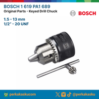 Gambar Chuck Kepala Bor Bosch 13mm - 1/2" 20UNF Original Asli 1619PC1941 dari Perkakasku Com Kota Bandung 1 Tokopedia