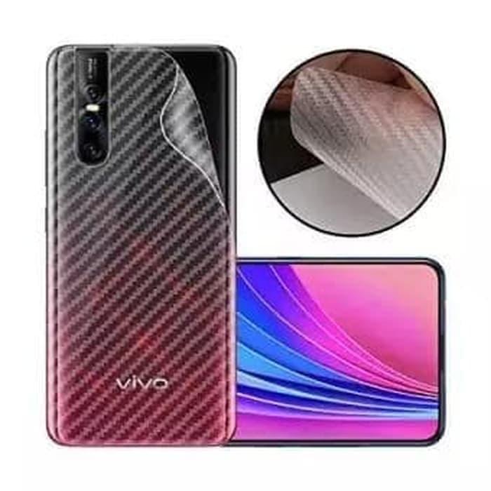 Gambar Vivo V15 Anti Gores Karbon Belakang Garskin Pelindung BackDoor dari EXCELLENT ACCECORIES Kota Administrasi Jakarta Pusat Tokopedia
