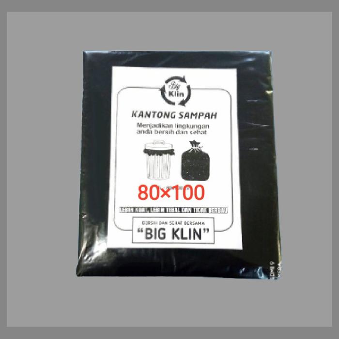 Gambar plastik sampah ukuran 80x100 cm warna hitam isi 10 lembar dari Ariess star Kota Administrasi Jakarta Pusat Tokopedia