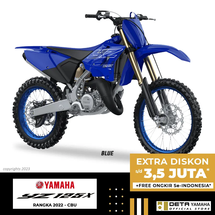 DETA-Sepeda Motor Yamaha YZ 125X 2022