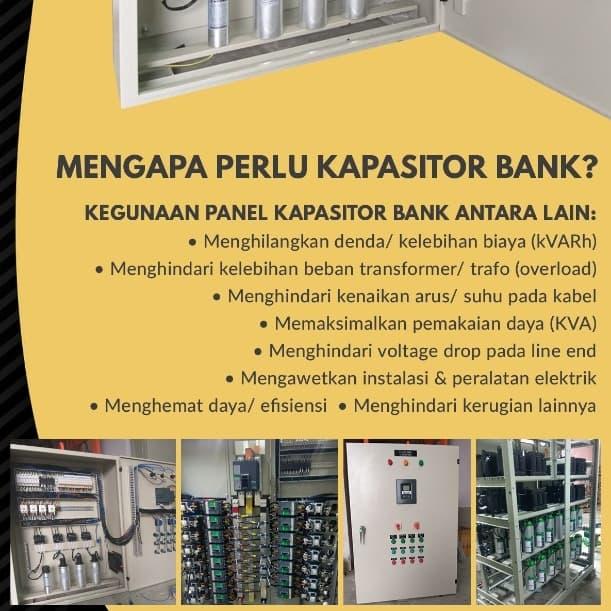 Gambar Panel Capacitor Bank kapasitor 600kvar 12 step 630kva panel listrik dari Surya Sakti Electrical Kota Administrasi Jakarta Pusat Tokopedia