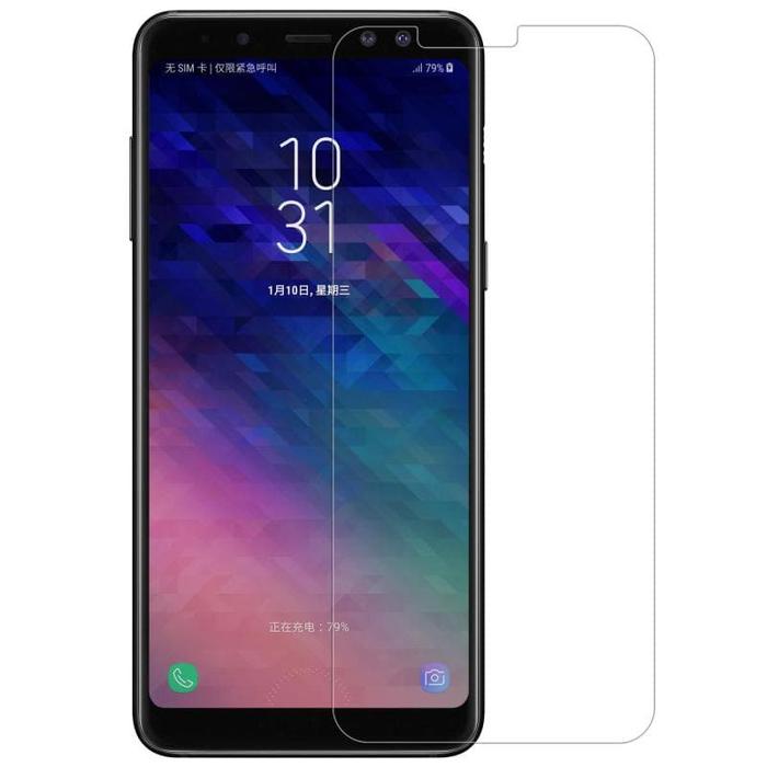 Gambar Anti Gores Kaca Tempered Glass SAMSUNG A8+ A8 PLUS 2018 Clear Bening dari EXCELLENT ACCECORIES Kota Administrasi Jakarta Pusat Tokopedia