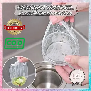Saringan Sampah Wastafel Jaring Filter Sink Cuci Piring Jala isi 30