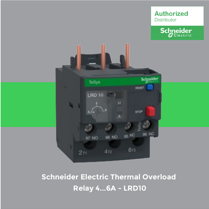 Gambar Schneider Electric Thermal Overload Relay 4...6A - LRD10 dari Smart Power Solution Kota Administrasi Jakarta Pusat Tokopedia