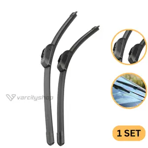 Wiper Frameless Mobil Daihatsu Ayla / Toyota Agya 1 SET DAPAT 2 PCS